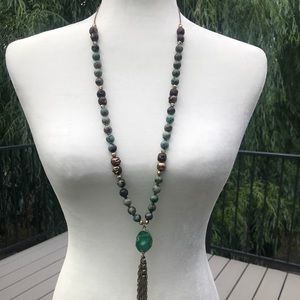 Lucky Star Tassel Necklace